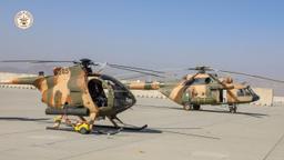 Air Force Technical Engineers Repaired and Prepared three Helicopters
